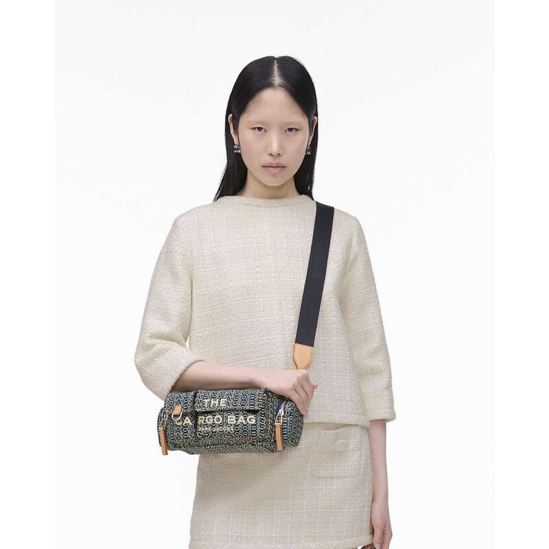 MARC JACOBS The Cargo Monogram Denim Shoulder Bag image number 1